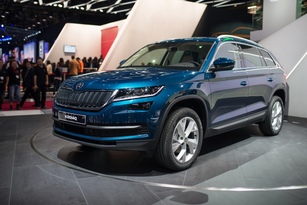 Skoda Kodiaq - zdjęcia prosto z Paryża